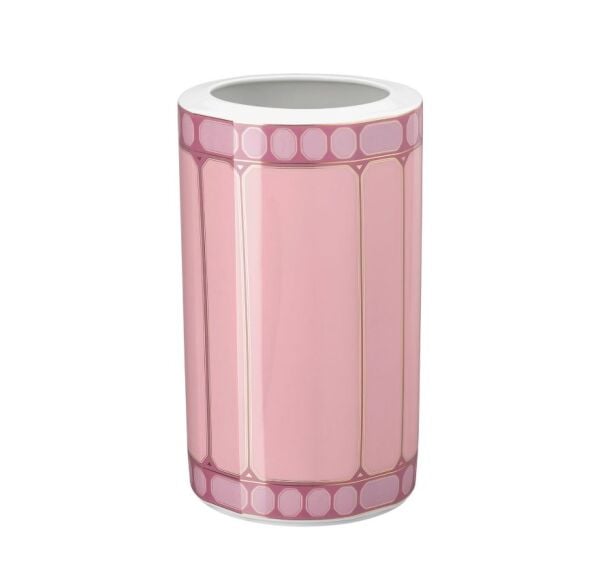 Swarovski Signum Rose Pembe Vazo 27 CM