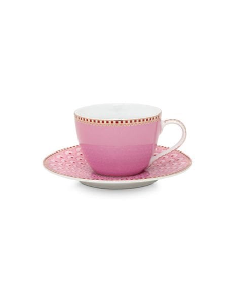 Pembe Türk Kahvesi Fincanı
