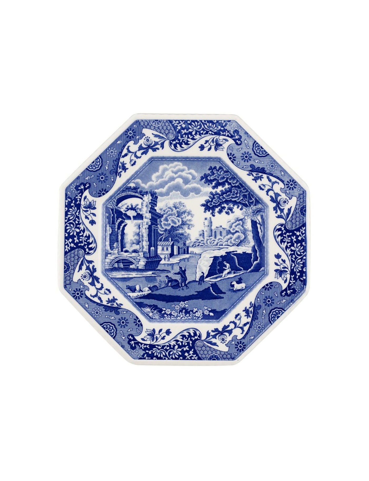 BLUE ITALIAN 24 CM SEKİZGEN TABAK