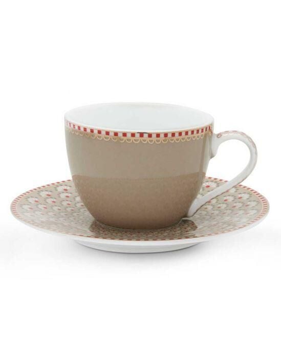 Haki Türk Kahvesi Fincanı