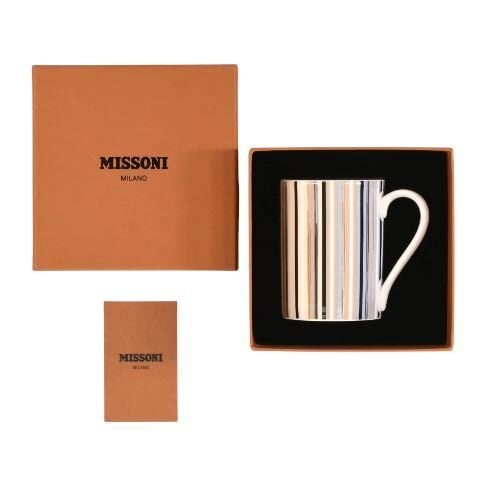 MISSONI STRIPES JENKINS 148 - KAHVE-BEJ, KUPA,0,37 L