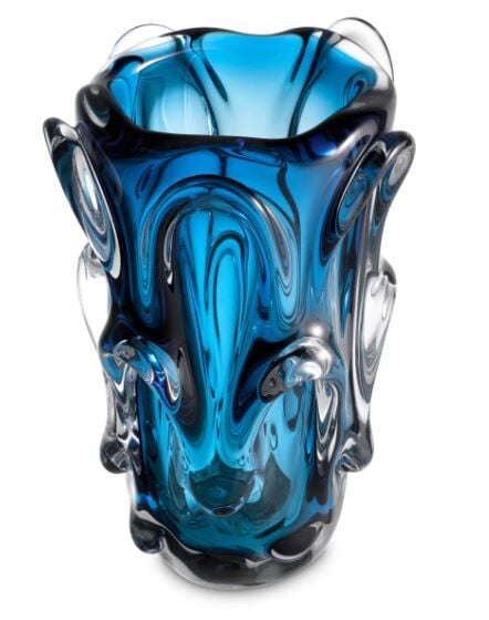 Vase Aila L blue