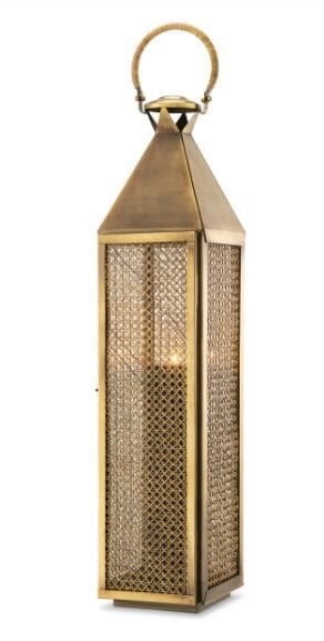 Hurricane Festival L vintage brass finish