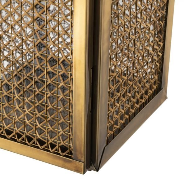 Hurricane Festival L vintage brass finish