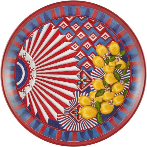 Positano Limonlu Tabak 25 Cm