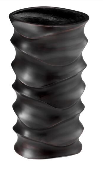 Vase Rapho bronze finish