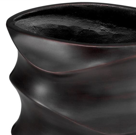 Vase Rapho bronze finish