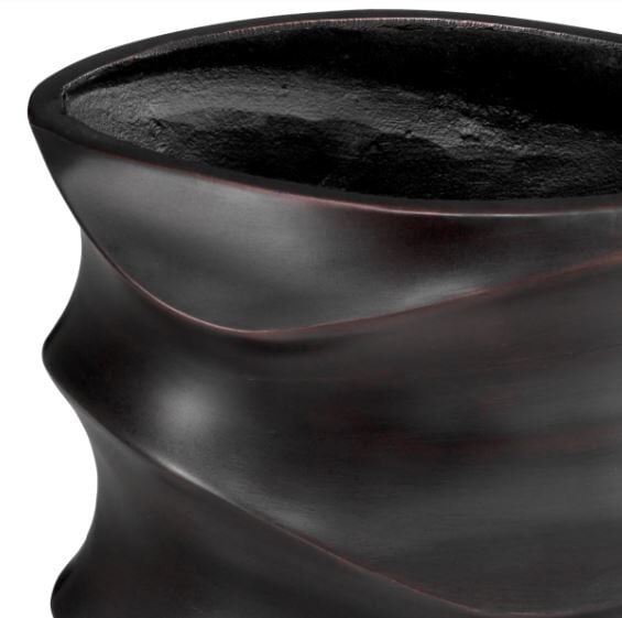 Vase Rapho bronze finish