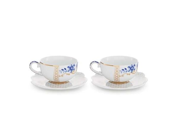 Royal Beyaz 2li Türk Kahvesi / Espresso Fincanı
