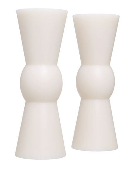Artificial Candle Arto L set of 2