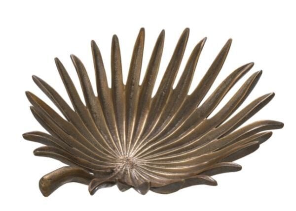 Tray Suma vintage brass finish