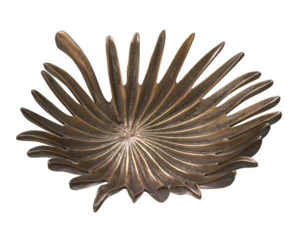 Tray Suma vintage brass finish