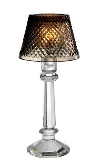 Candle Holder Shade Lilly smoke glass