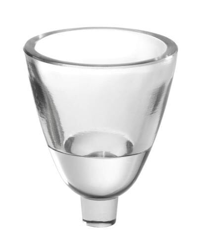 Candle Holder Shade Lilly smoke glass