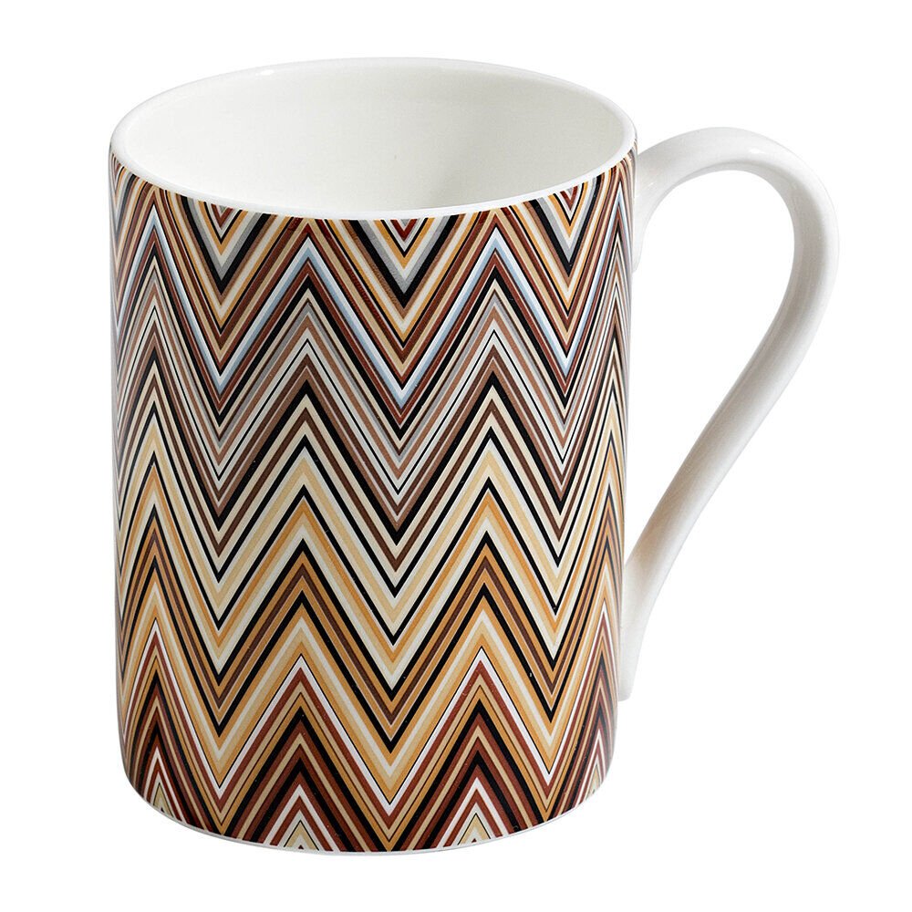 MISSONI ZIG ZAG JARRIS 148 - KAHVE-BEJ, KUPA,0,37 L