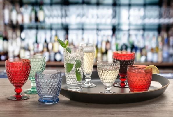 Yeşil Kristal Ayaklı Dondurmalık, Kokteyl Kadehi