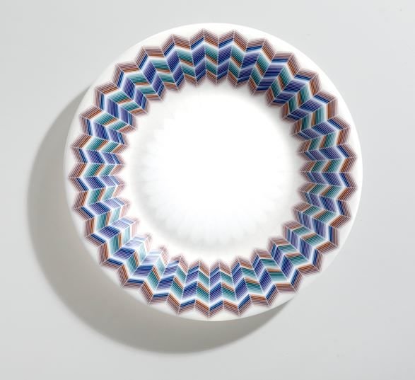MISSONI ZIG ZAG JARRIS 148 - LACIVERT, EKMEK TABAGI 15,5 CM