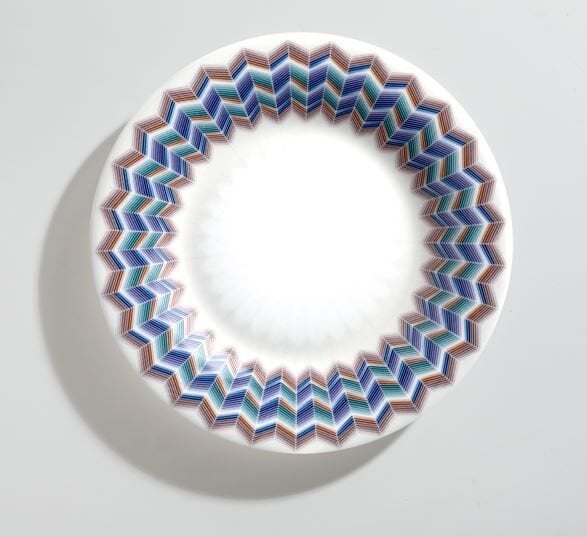 MISSONI ZIG ZAG JARRIS 148 - LACIVERT, EKMEK TABAGI 15,5 CM