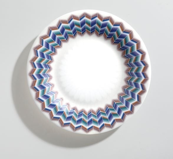 MISSONI ZIG ZAG JARRIS 148 - LACIVERT, EKMEK TABAGI 15,5 CM