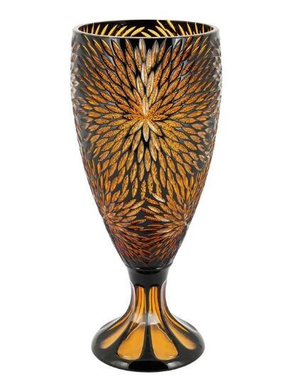 VASE CRYSTAL BLAZE H50 D22