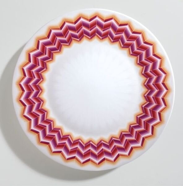 MISSONI ZIG ZAG JARRIS 156 - BORDO, SERVIS TABAGI 32 CM