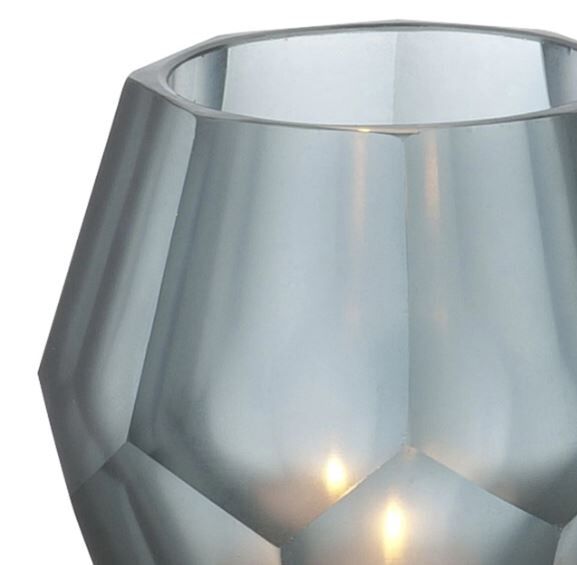 Tealight Holder Okhto L blue set of 2