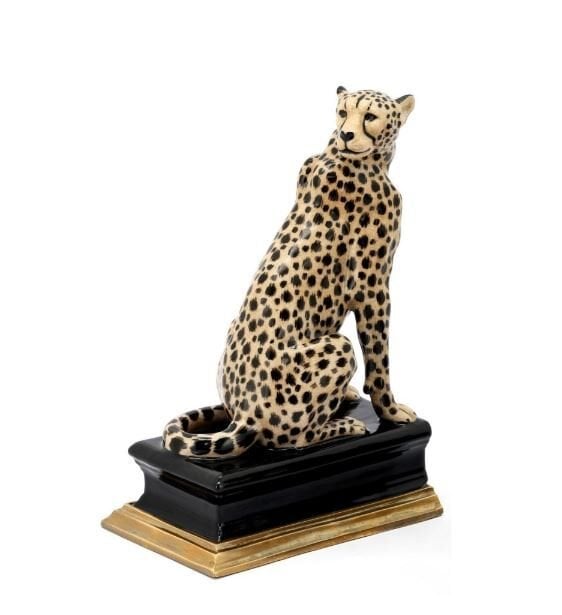 BOOKEND CHEETAH L H23X13