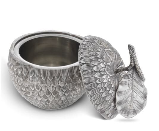 Box Custard Apple antique nickel finish