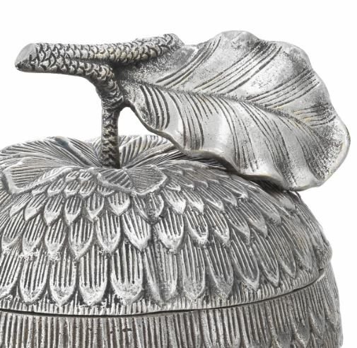 Box Custard Apple antique nickel finish