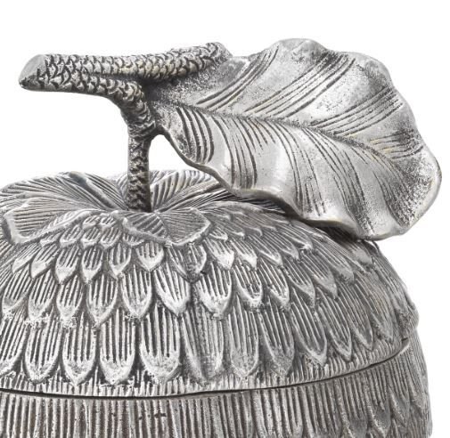 Box Custard Apple antique nickel finish