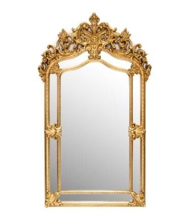 MIRROR SPELL H154X89  GOLD