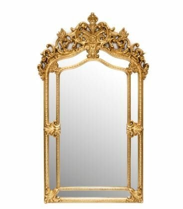 MIRROR SPELL H154X89  GOLD