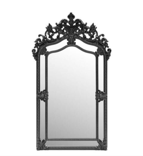 MIRROR SPELL H154X89 BLACK