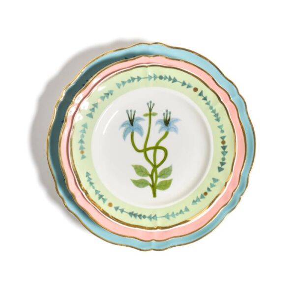 Rosa Çukur Tabak 23 cm