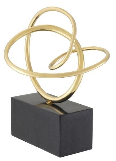 Object Frank polished brass granite