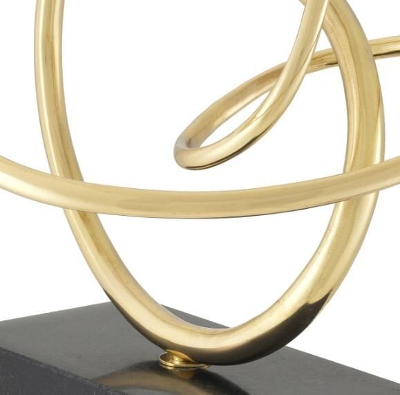 Object Frank polished brass granite