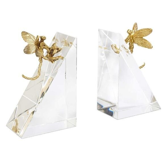 BOOKEND LIBRA SET2PCS H16 10X6 (X2) AMBRA