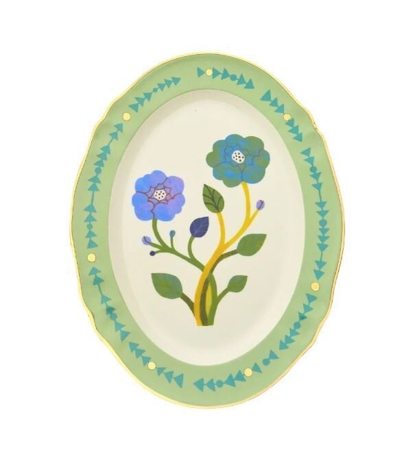 Ortensia Oval Servis 34 cm