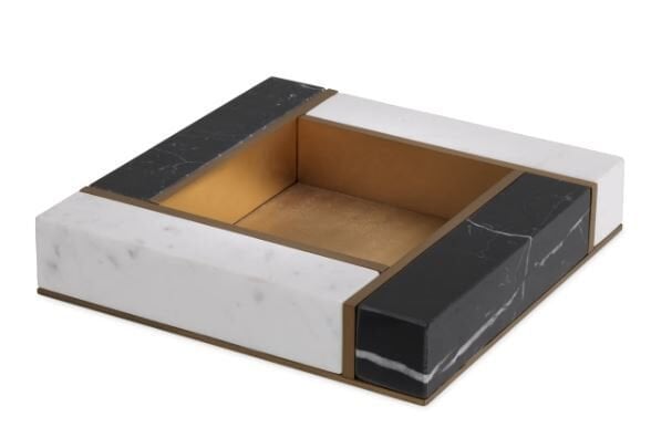 Tray Farrell S antique brass finish