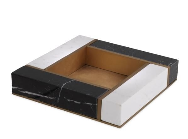 Tray Farrell S antique brass finish