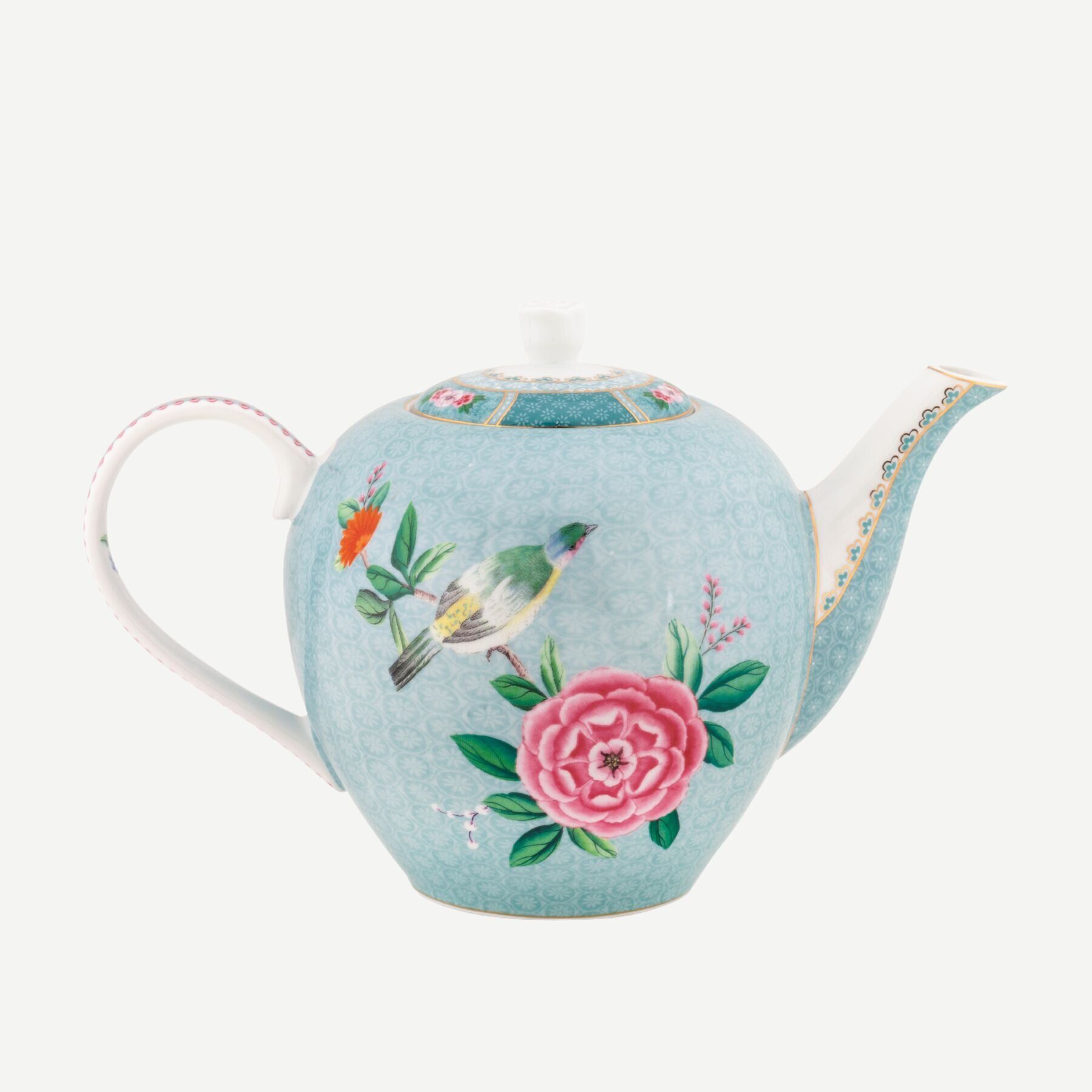 Blushing Birds Mavi Demlik 1600 ml