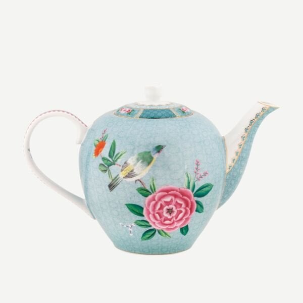 Blushing Birds Mavi Demlik 1600 ml