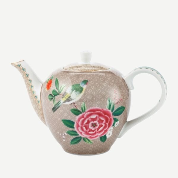 Blushing Birds Küçük Haki Demlik 750 ml