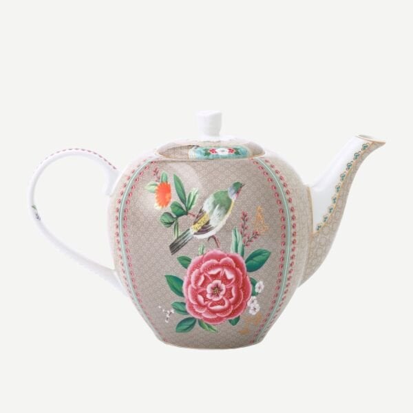 Blushing Birds Haki Demlik 1600 ml