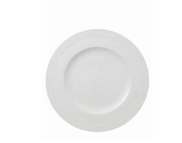 White Pearl Düz Tabak 27cm