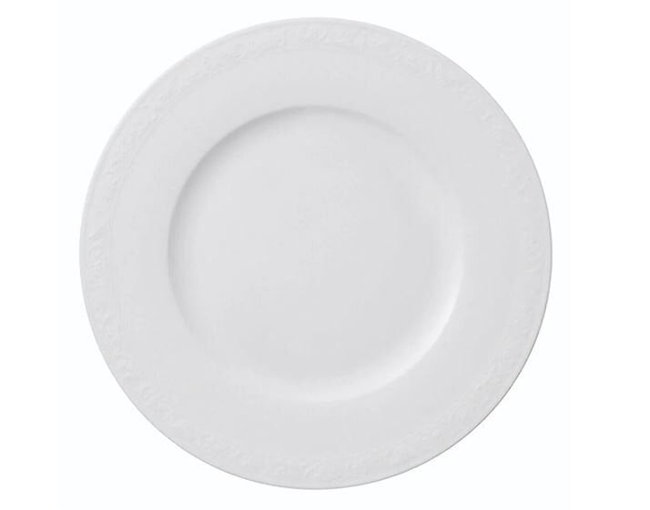 White Pearl Düz Tabak 22cm