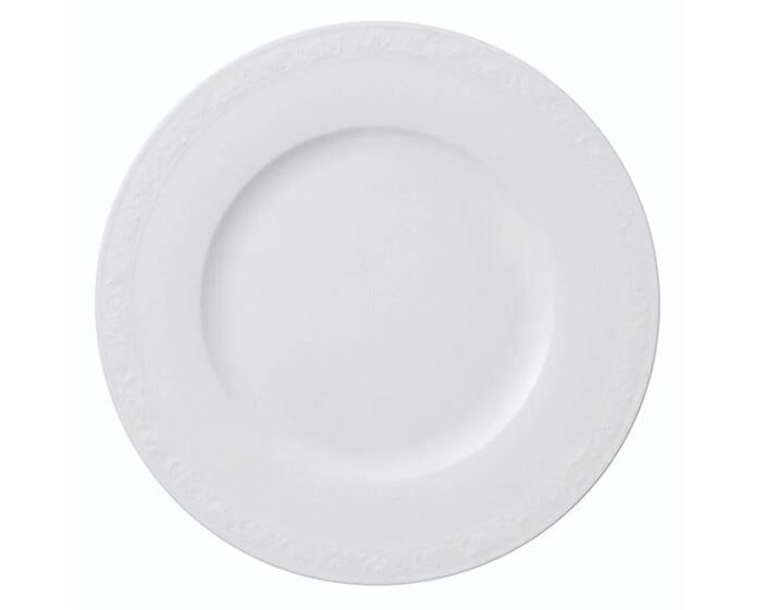 White Pearl Düz Tabak 22cm