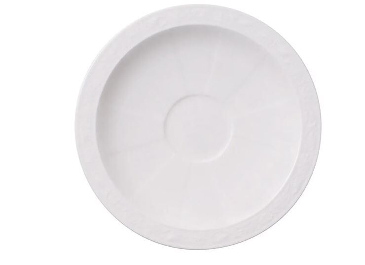 White Pearl Türk Kahvesi Tabağı