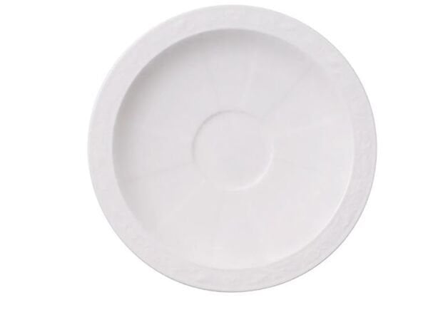 White Pearl Türk Kahvesi Tabağı