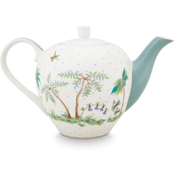 Jolie Küçük Beyaz Demlik 750 ml.